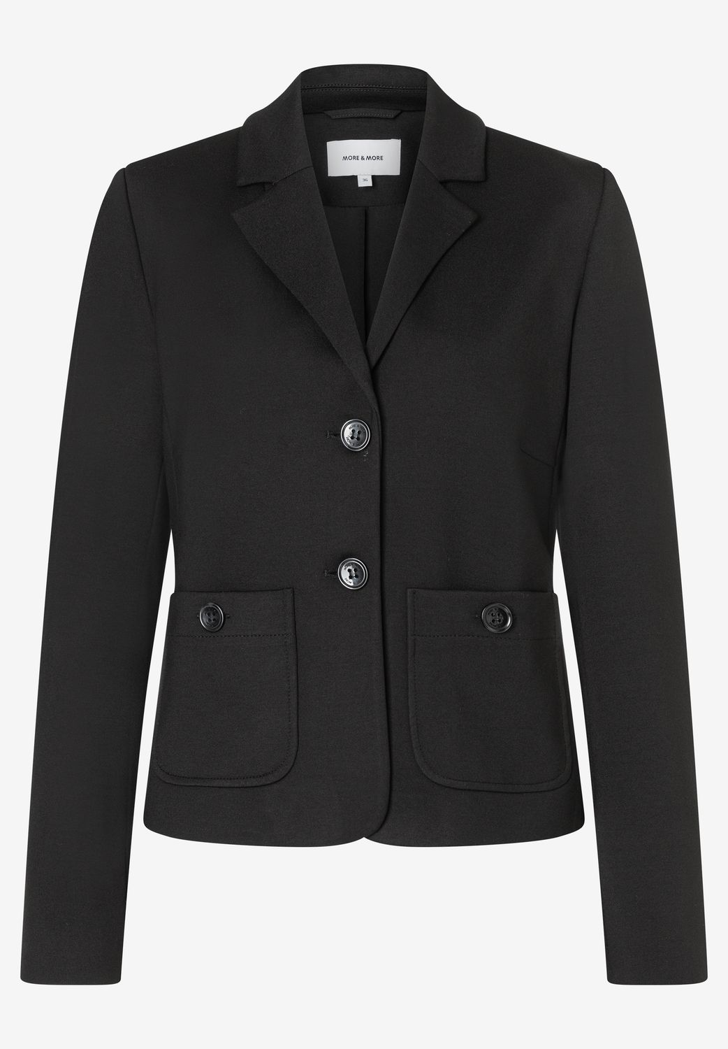 More &amp; More Blazer Zwart