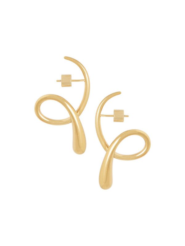 Ellen Beekmans Organic twist oorbellen Goud