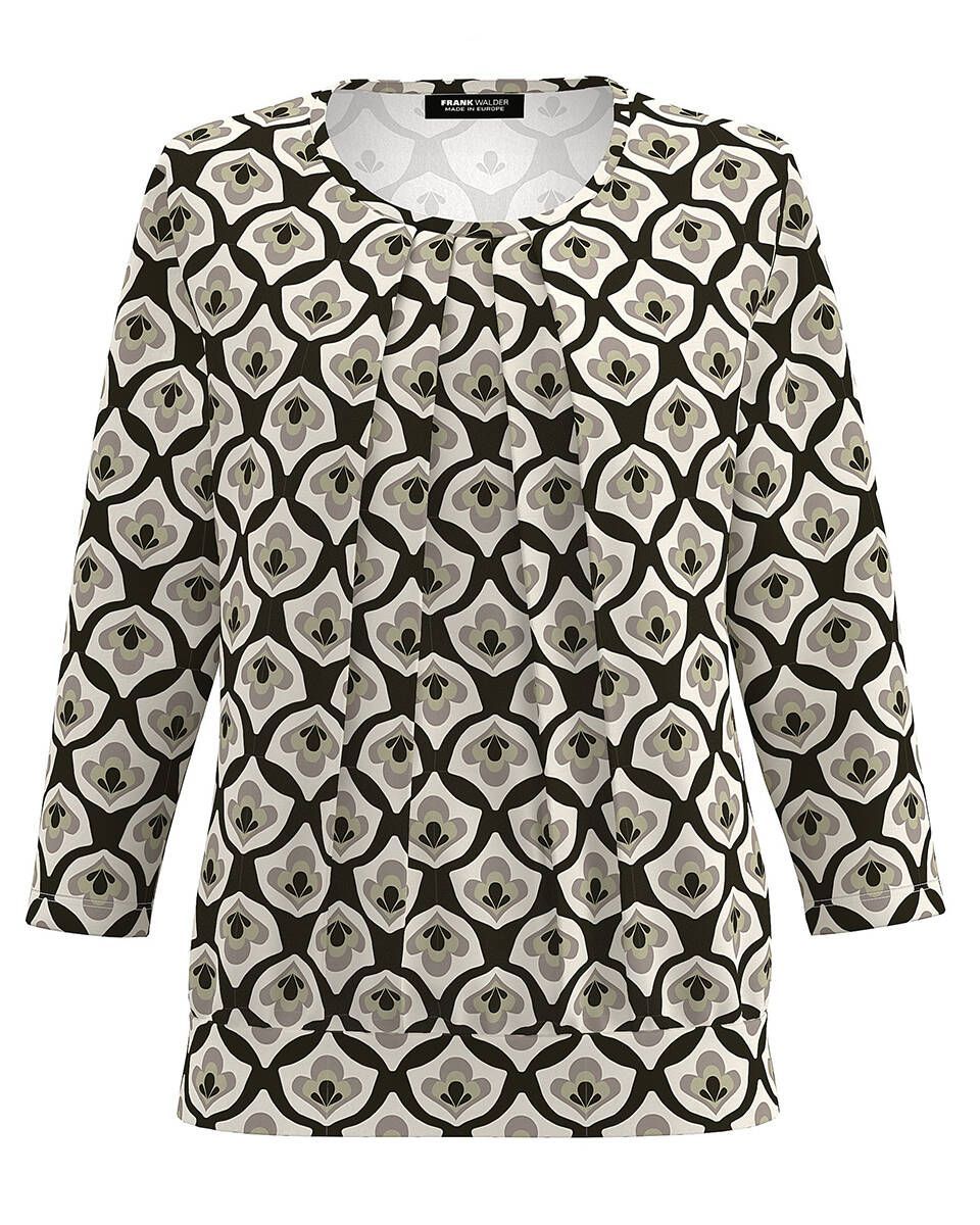 Frank Walder blouse shirt Groen