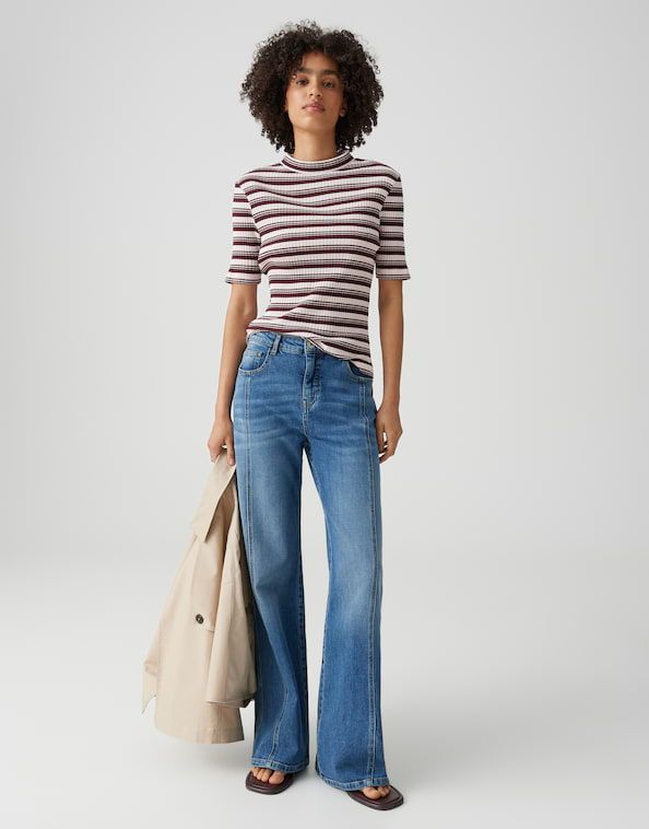 Opus Sokira shirt Rood