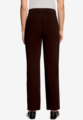 Zero Casual wijde broek Bruin