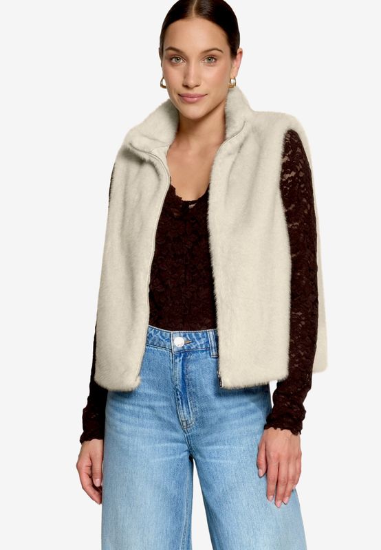 Zero Teddyvest met ritssluiting