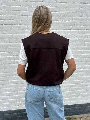 Freequent Gilet Bruin