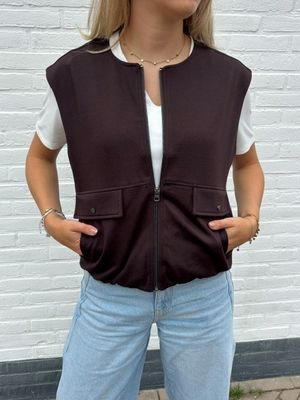 Freequent Gilet Bruin