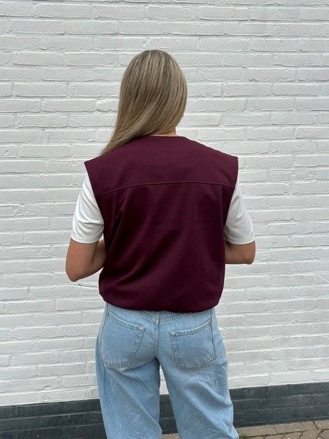 Freequent Gilet Rood