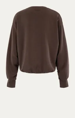 Moscow Sweatshirt lange mouw Bruin