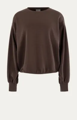 Moscow Sweatshirt lange mouw Bruin