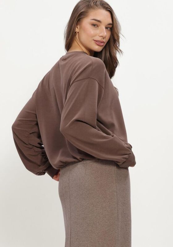 Moscow Sweatshirt lange mouw Bruin