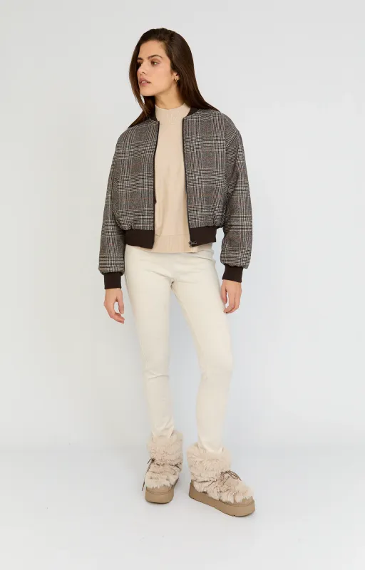Moscow Pullover korte mouw Ecru
