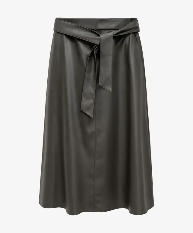 Frank Walder Midi-Rok Beige