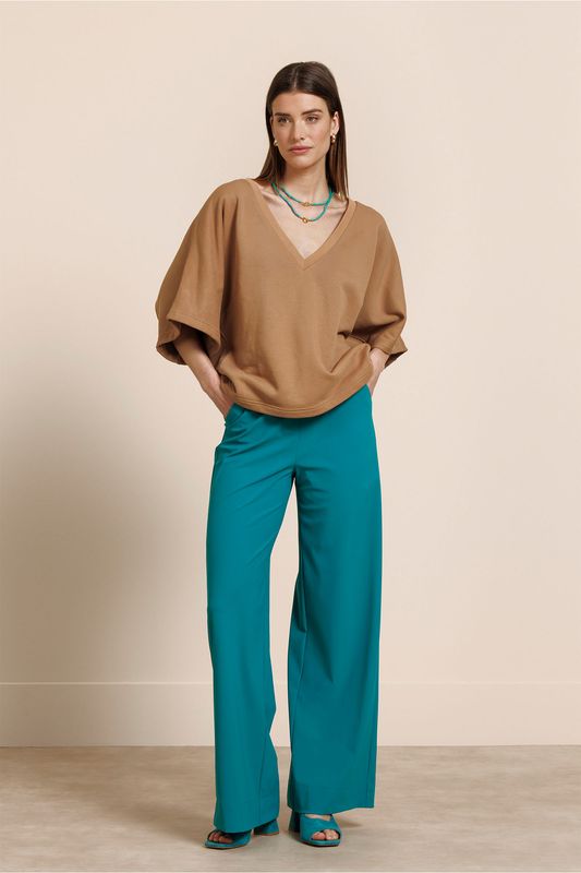 Studio Anneloes Costa ssl sweater Bruin