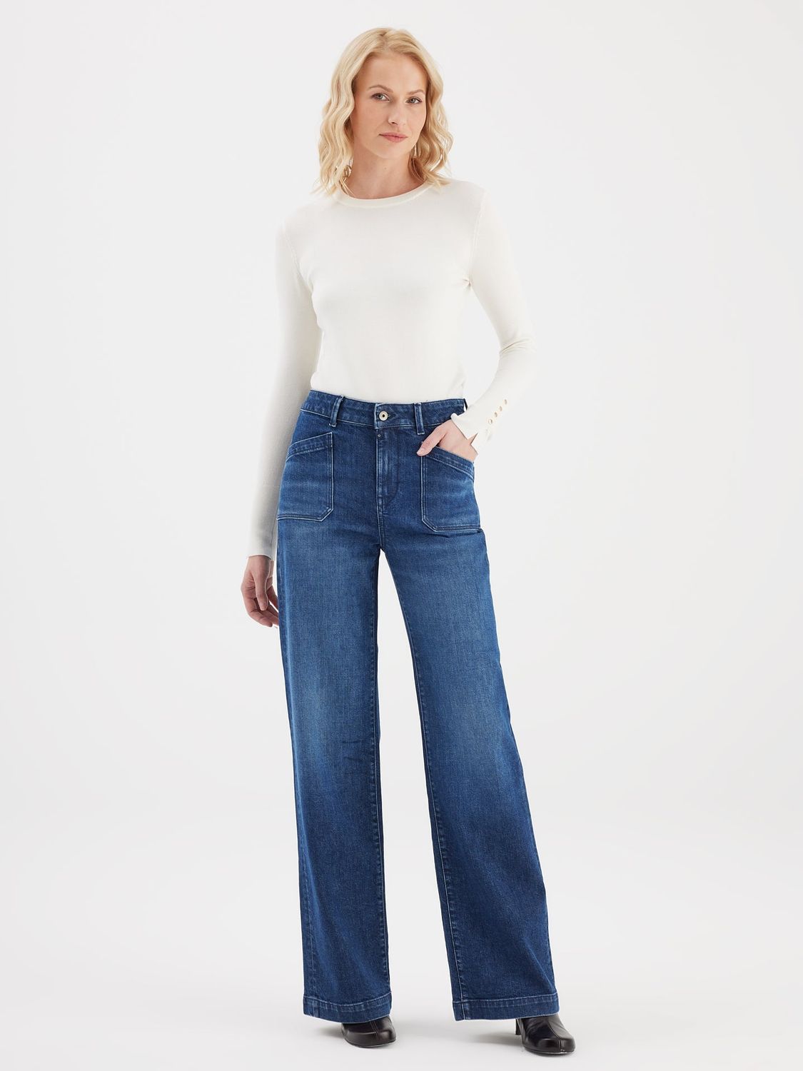 Cup Of Joe Denim Mira donker  Blauw L30/32