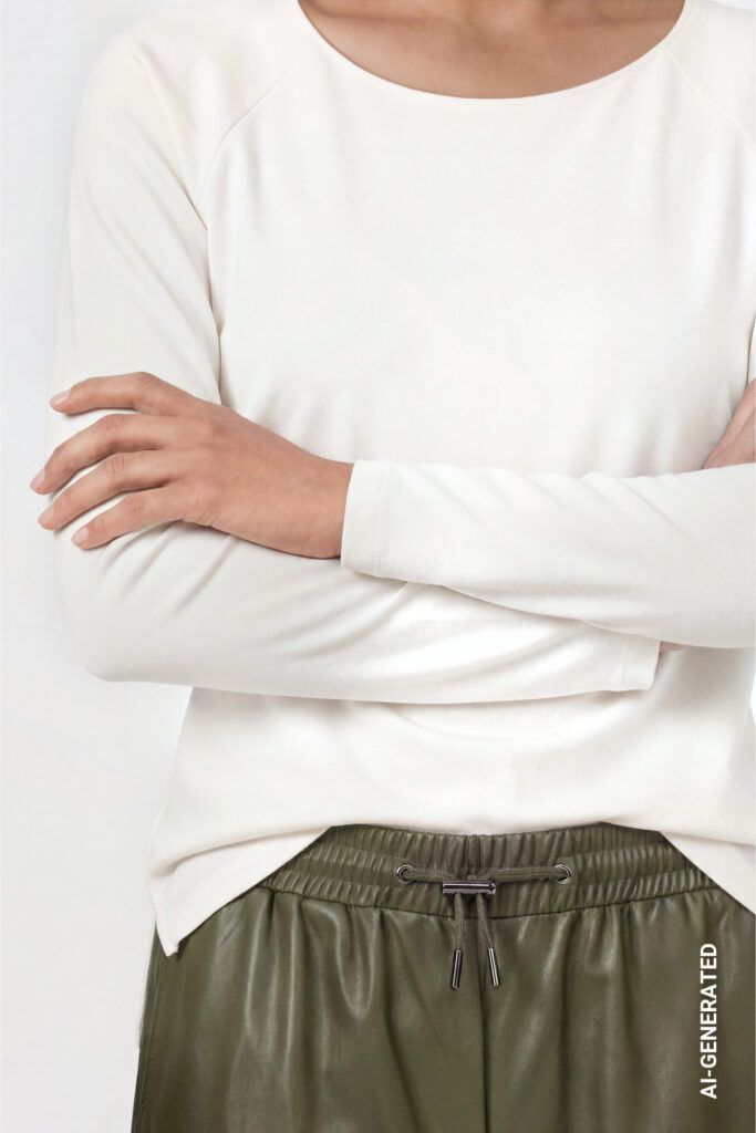 Monari Long-Sleeve Shirt Wit