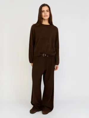 Moscow Pullover lange mouw Bruin