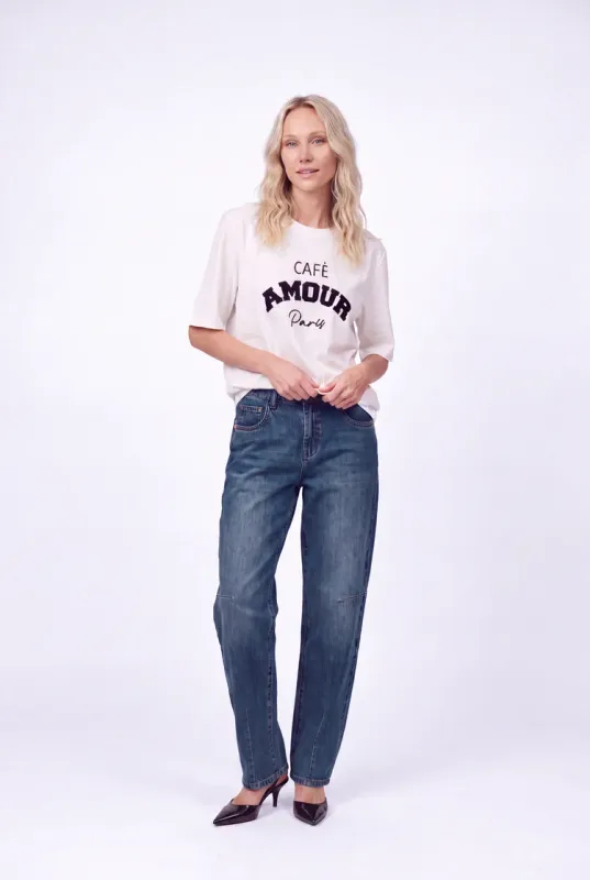 Florez Amour t-shirt Wit