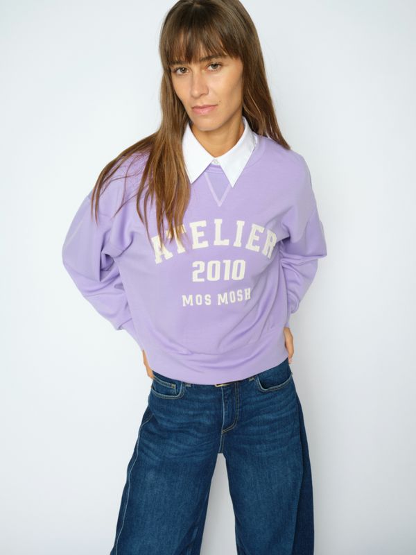 Mos Mosh MMNima O-LS  Sweatshirt Paars