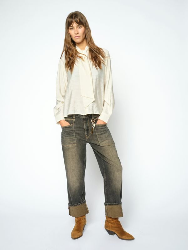 Mos Mosh MMRachel Kyoto Jeans Grijs