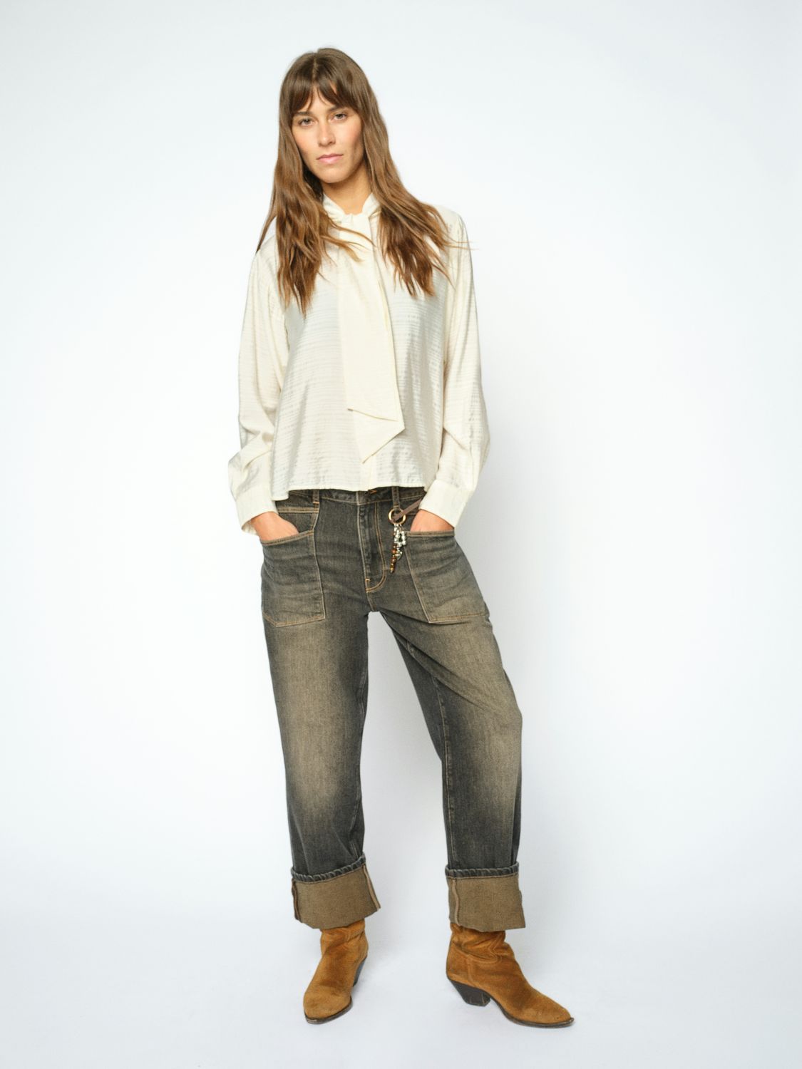 Mos Mosh MMRachel Kyoto Jeans Grijs