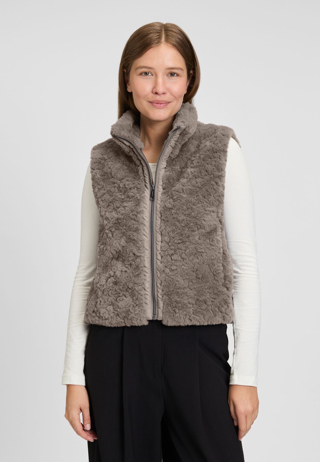 Covered Ladies KNITTED jacket Fungi Beige