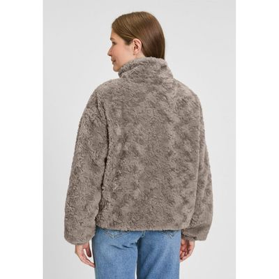 Covered teddy jas Chloe beige