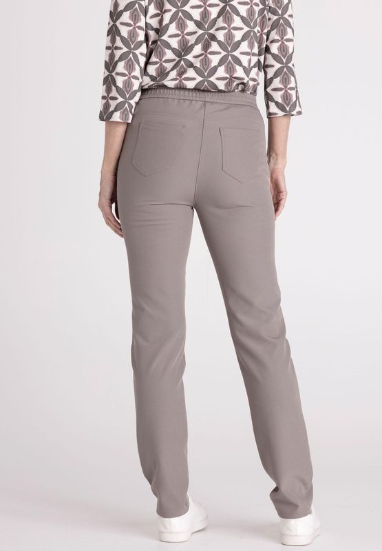 Frank Walder Broek met steekzakken Beige