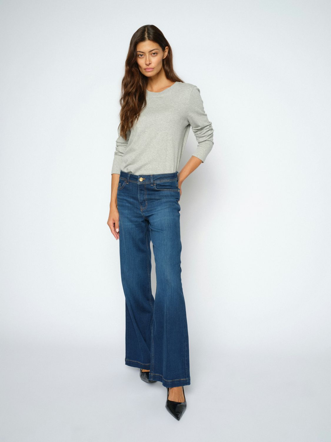 Mos Mosh MMDara Deluxe Jeans Blauw
