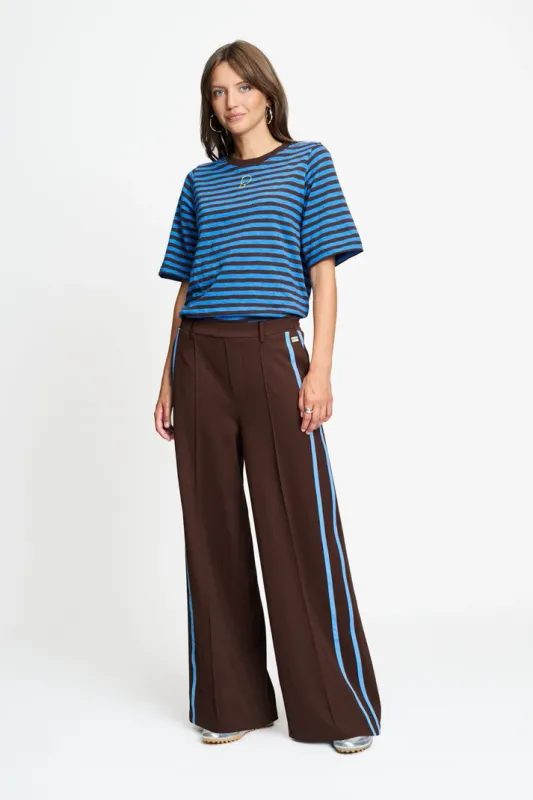 Pom Amsterdam pants - Nora Chocolate Brown Bruin