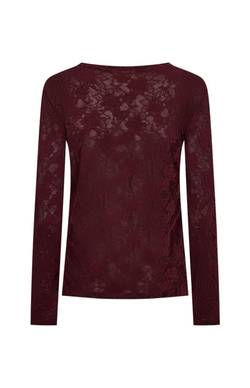 Freequent FQESVIA-BLOUSE Rood