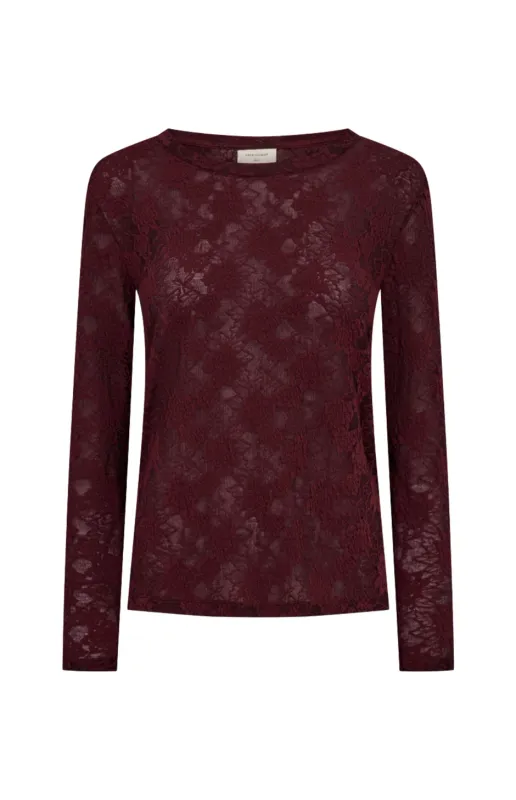 Freequent FQESVIA-BLOUSE Rood