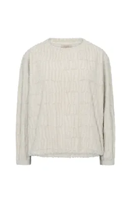 Freequent FQMARISOL-PULLOVER Ecru