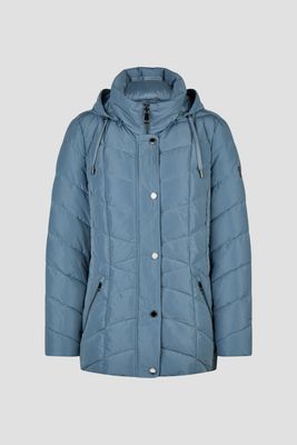 Barbara Lebek Jacke m. Kapuze Blauw