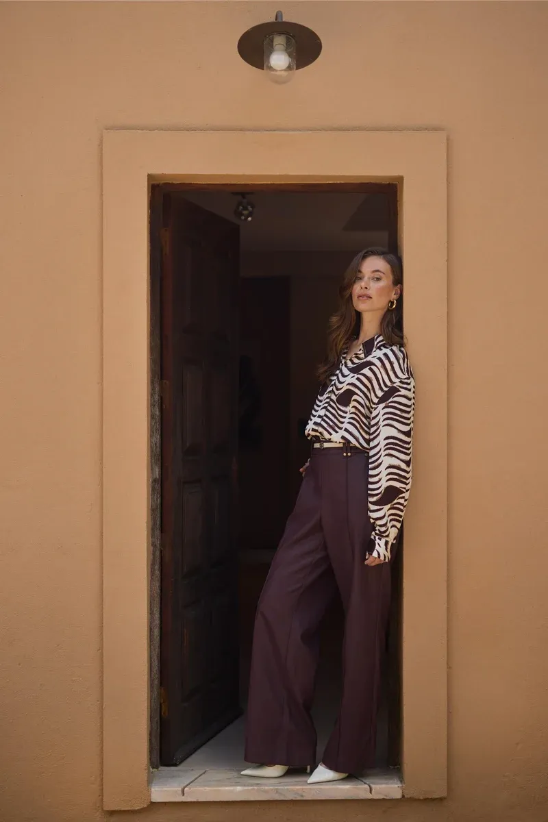 Nukus Jill Pants PU Paars