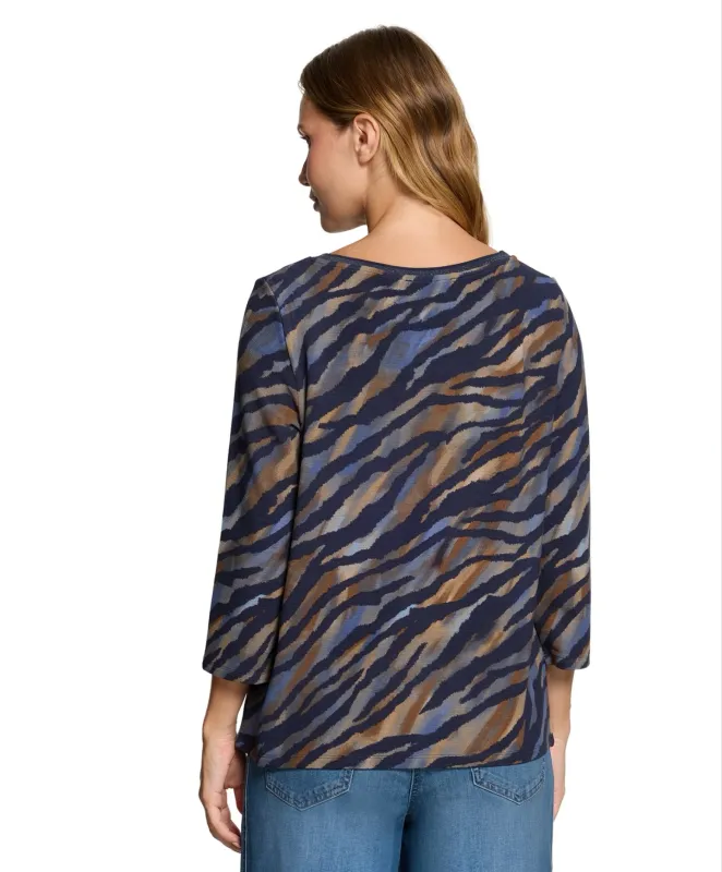 Betty Barclay Collection Shirt Koll 2 Bruin