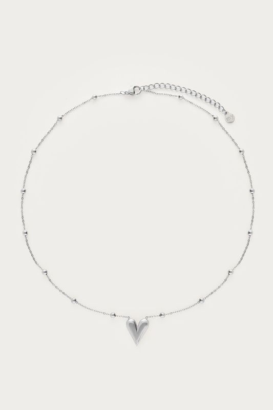 My Jewellery Necklace heart Zilver