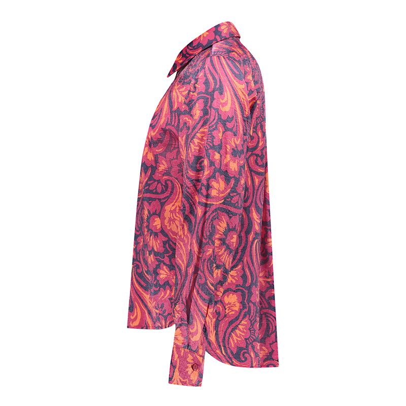 Geisha blouse met print