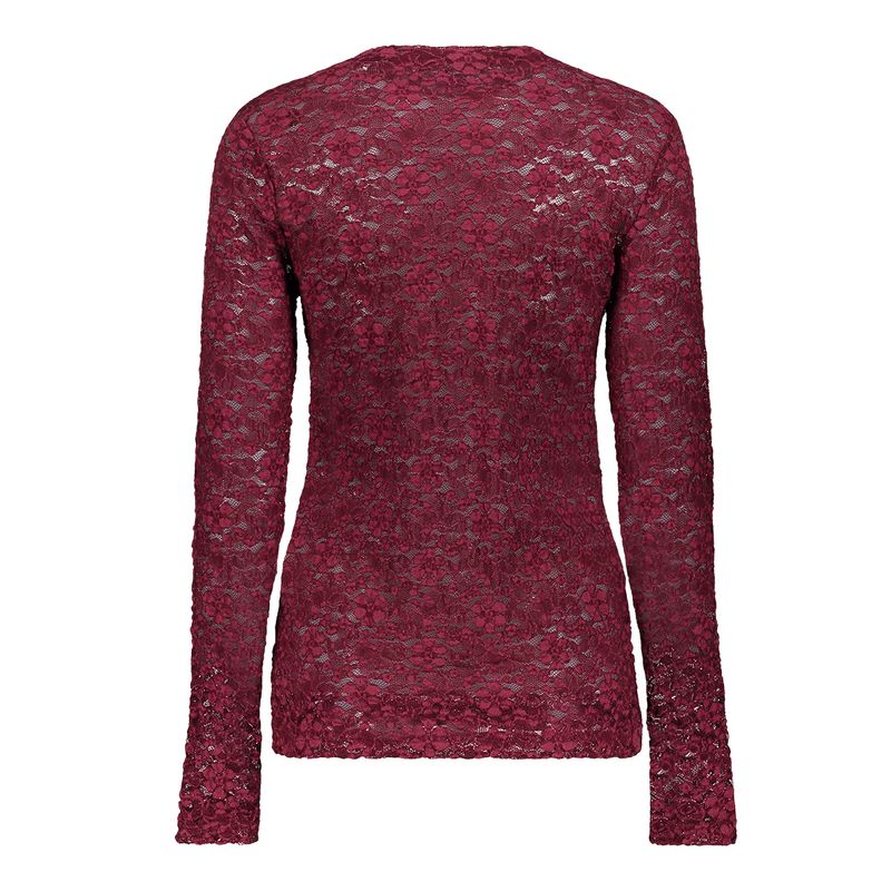 Geisha Top lace Rood
