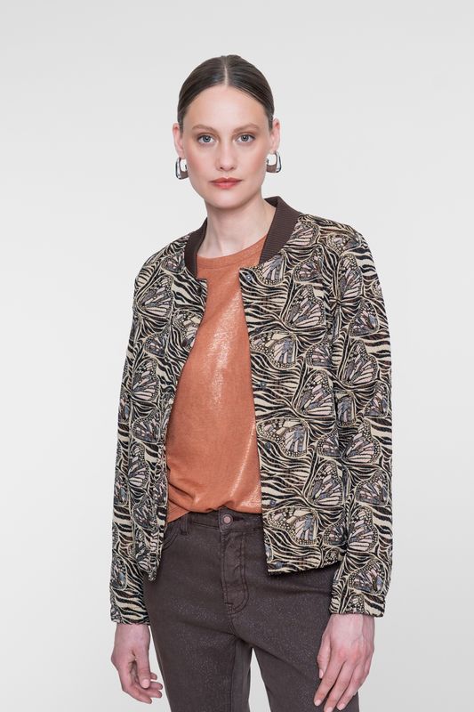 Geisha jacket Bruin