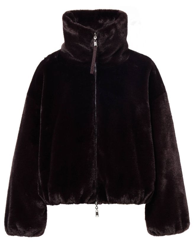 Beaumont Maxi jacket  plum