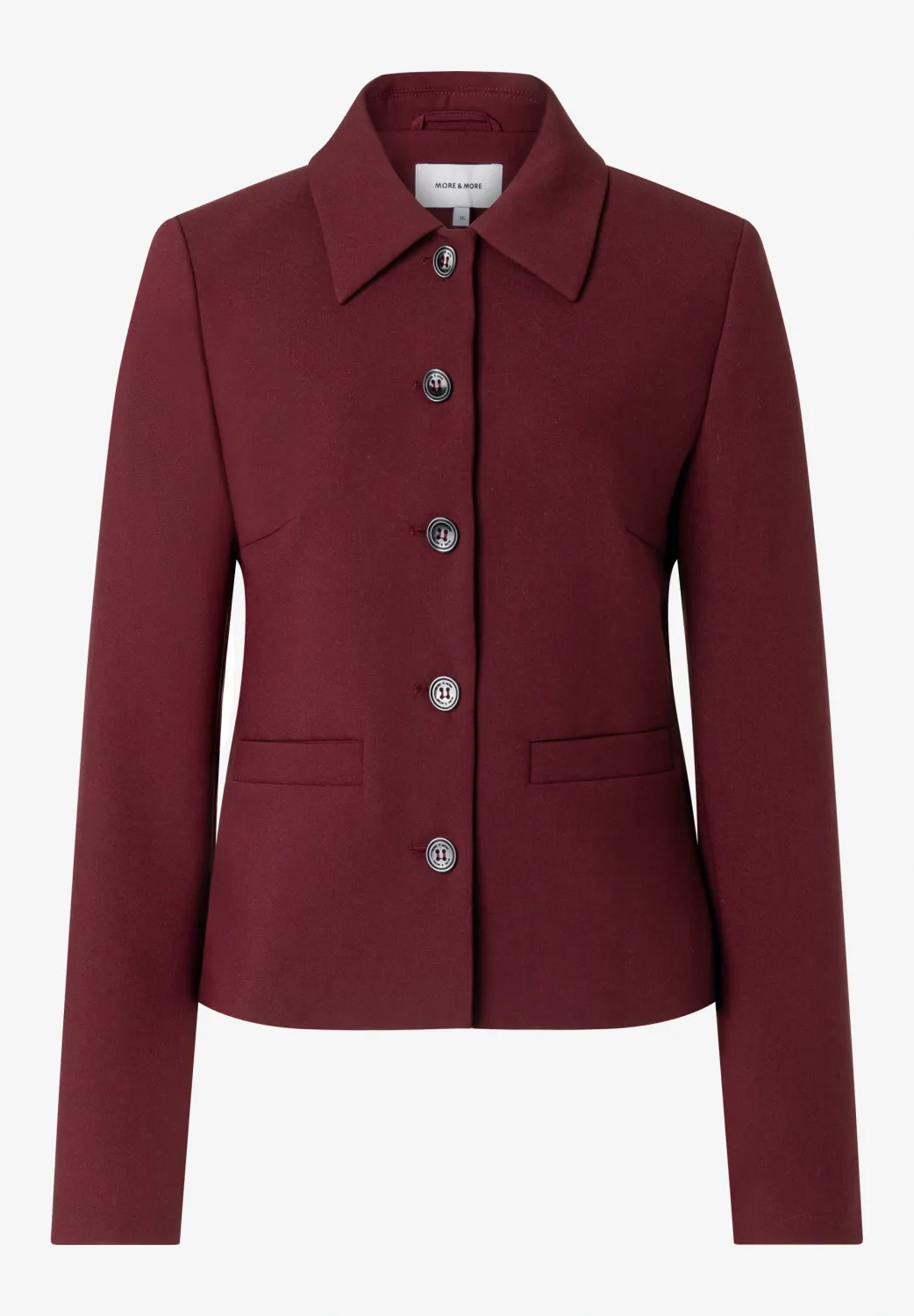 More &amp; More korte blazer Rood