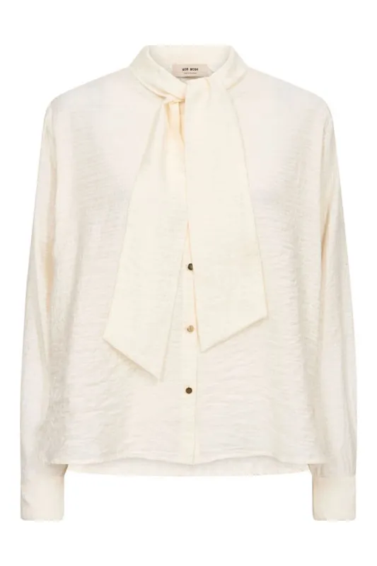 Mos Mosh MMSaba Tie Shirt Ecru
