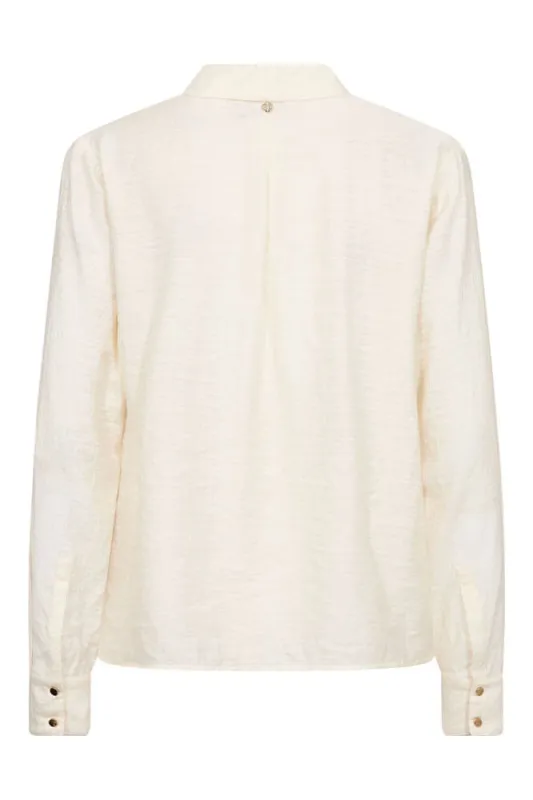 Mos Mosh MMSaba Tie Shirt Ecru