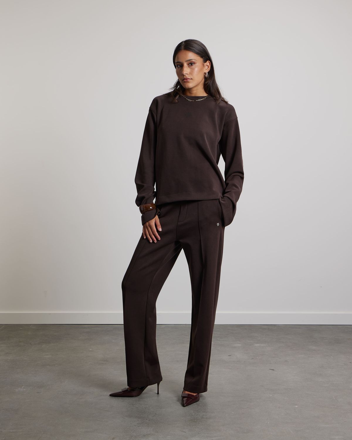 Pink Noir Lois Pants Bruin