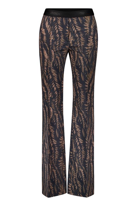 Gardeur broek print oranje