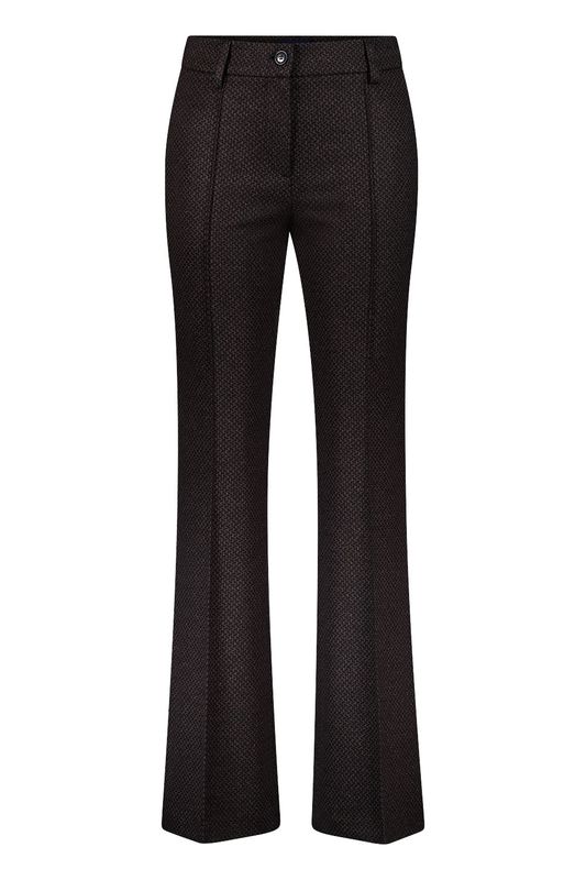 Gardeur bootcut slim broek bruin