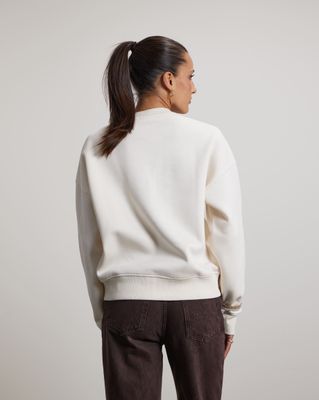 Pink Noir Merci Sweater Ecru