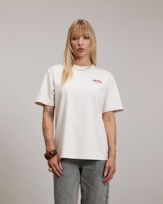 Pink Noir Gail T-shirt Ecru