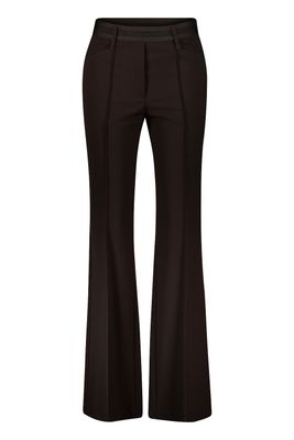 Gardeur flared broek bruin