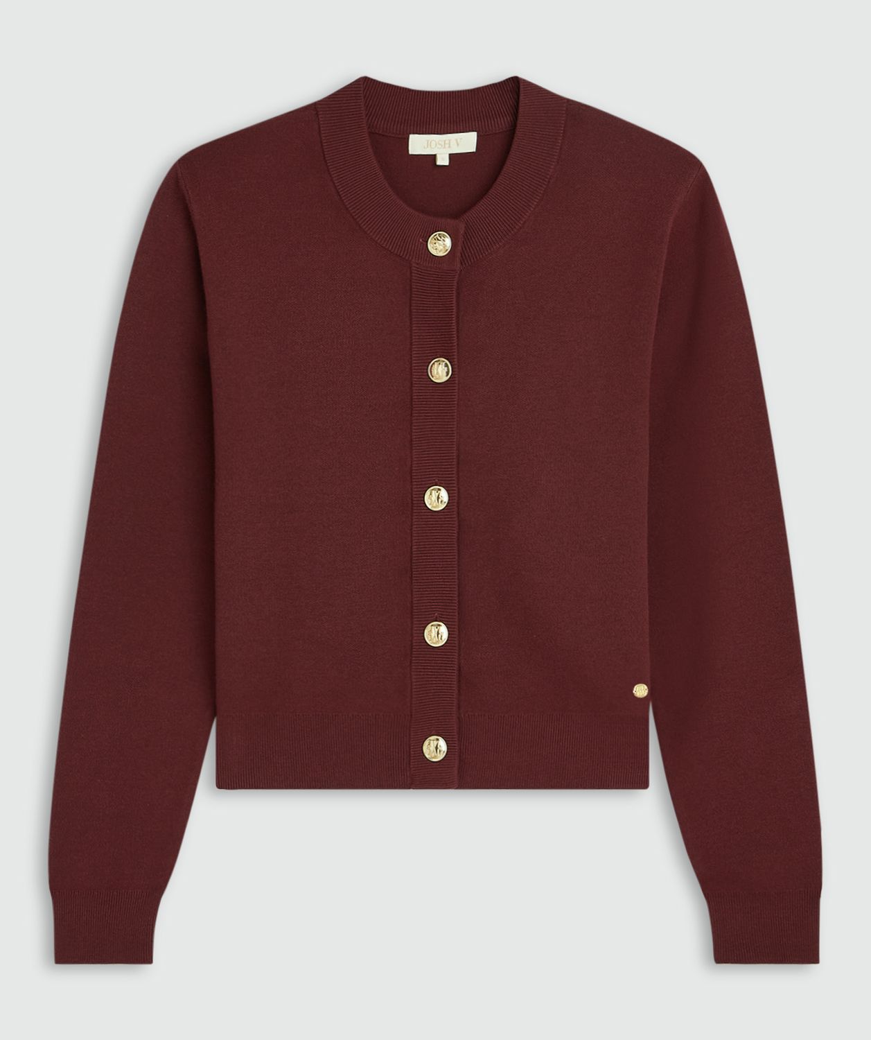 Josh V JV-FLISS Regular fit burgundy