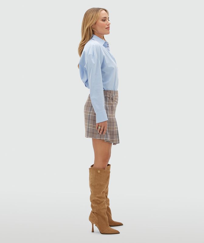 Josh V JV-SETH Mid-Waisted Skort Bruin