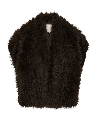 Freequent Vest Fine bruin
